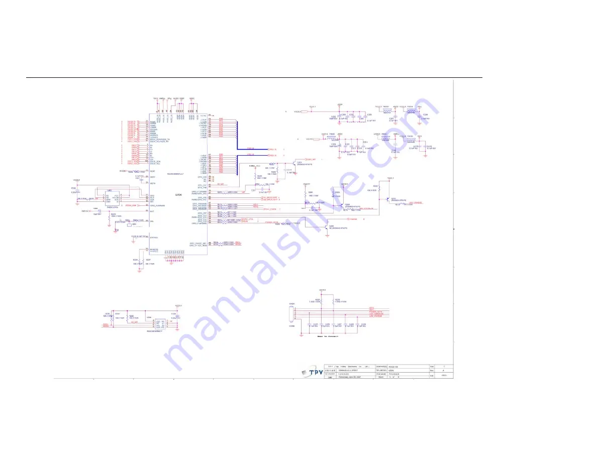 AOC 2116Sw Service Manual Download Page 25