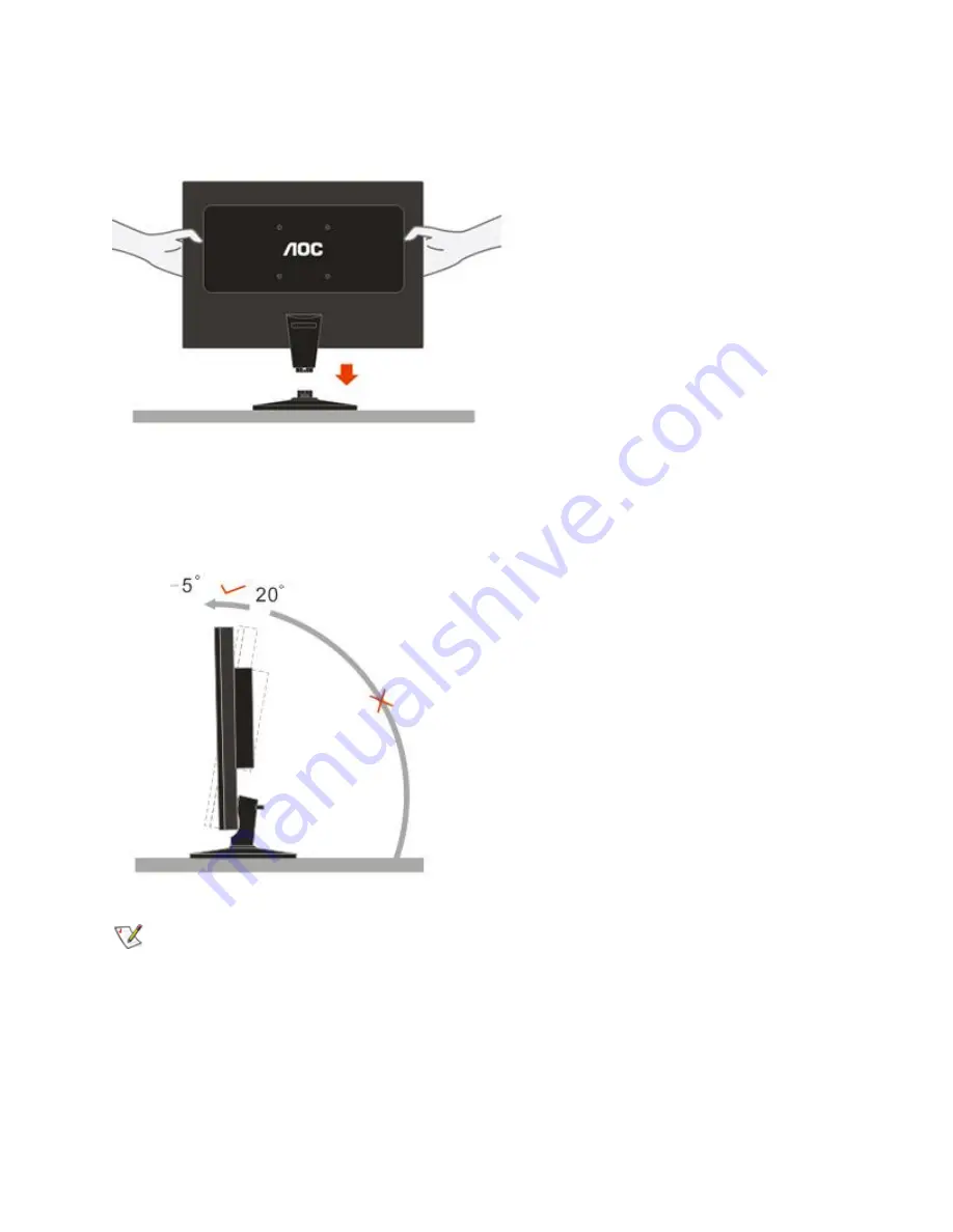 AOC 2330V User Manual Download Page 7