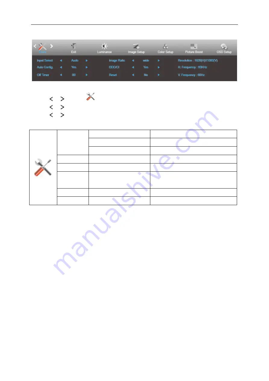 AOC 24B1XH5 User Manual Download Page 20