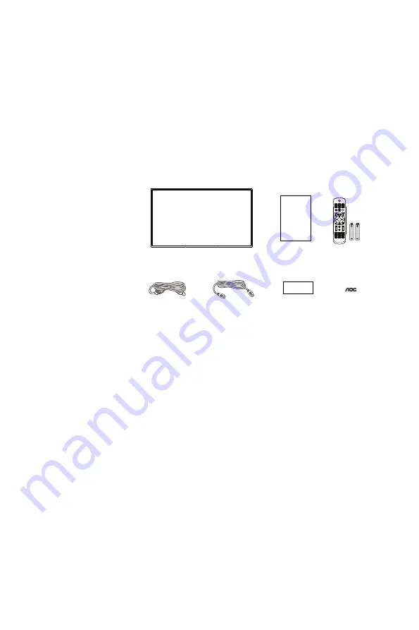 AOC 32X8050 User Manual Download Page 7