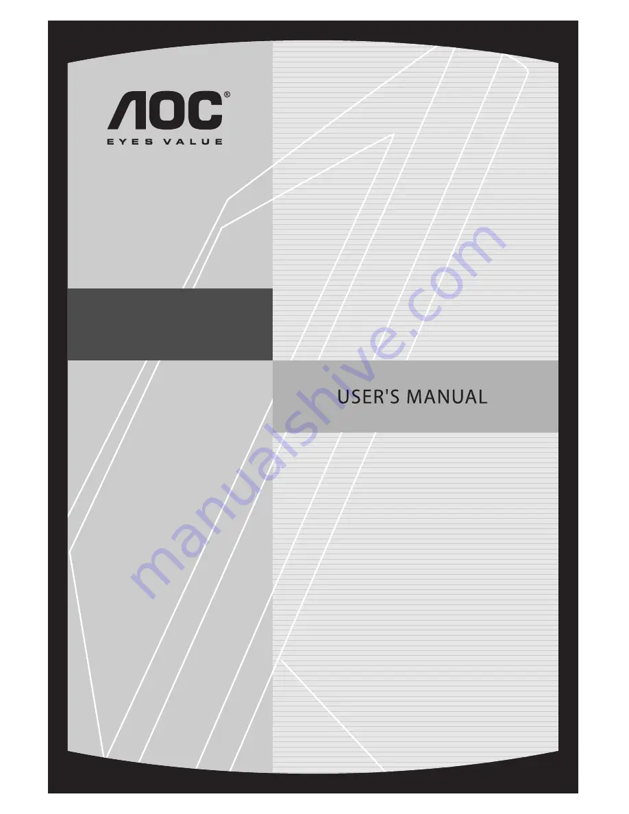 AOC 712Swa-1 User Manual Download Page 1