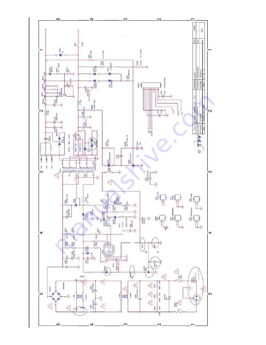 AOC 916VWA Service Manual Download Page 21