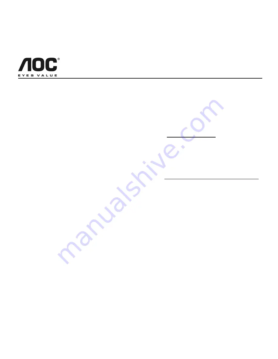 AOC 9KLR User Manual Download Page 10