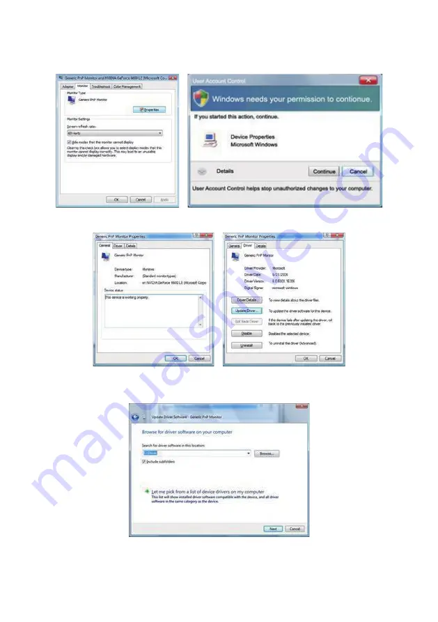 AOC A2072PWH User Manual Download Page 40