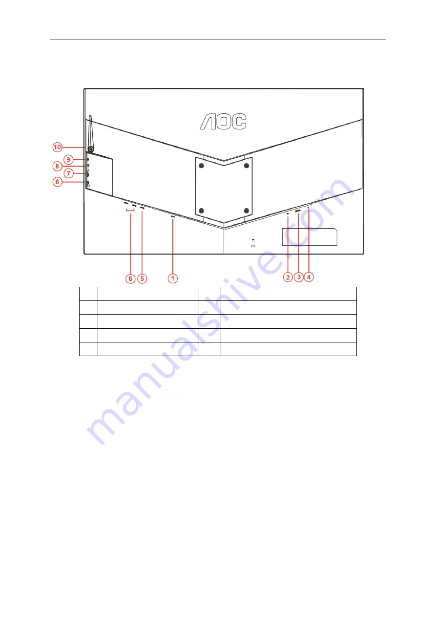 AOC AG251FG User Manual Download Page 12