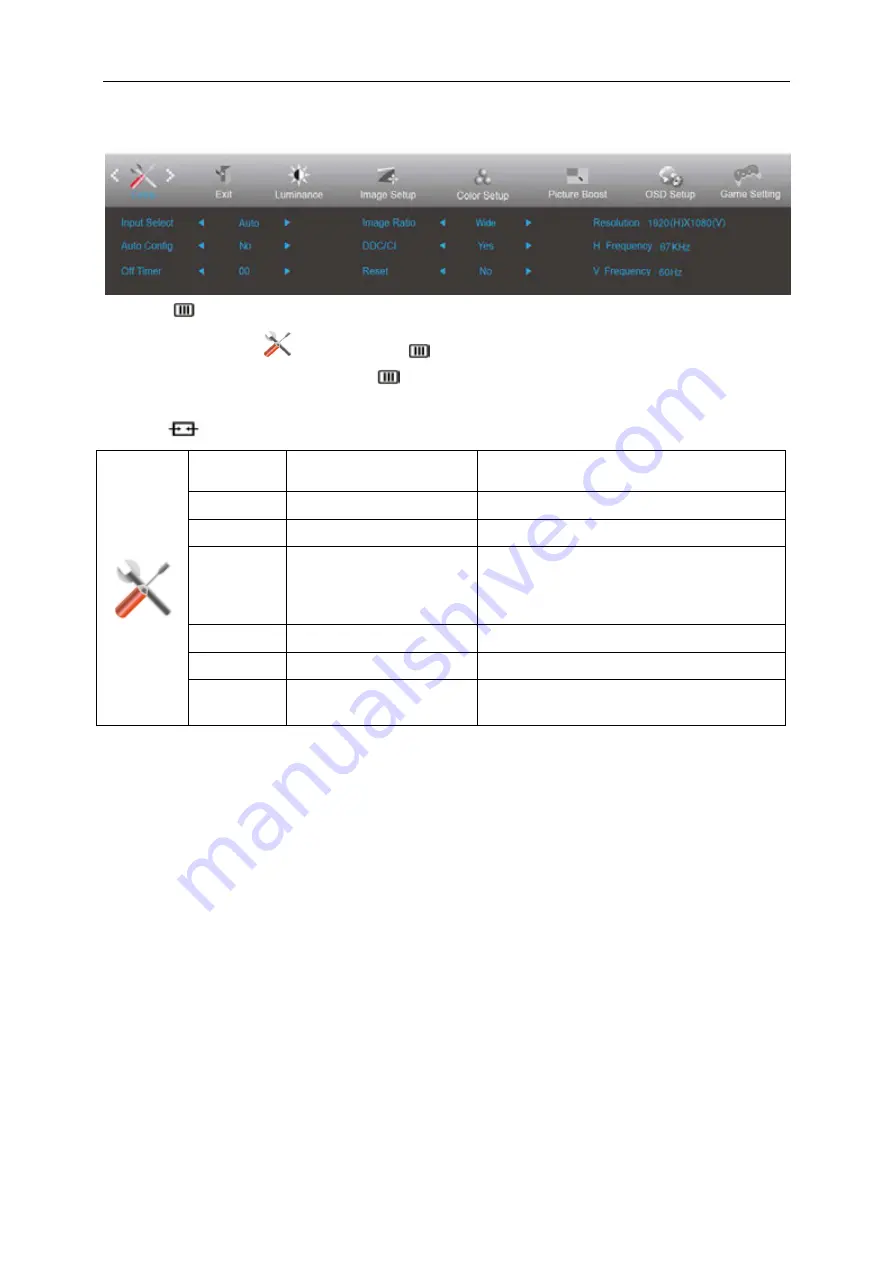 AOC AG251FZ User Manual Download Page 32