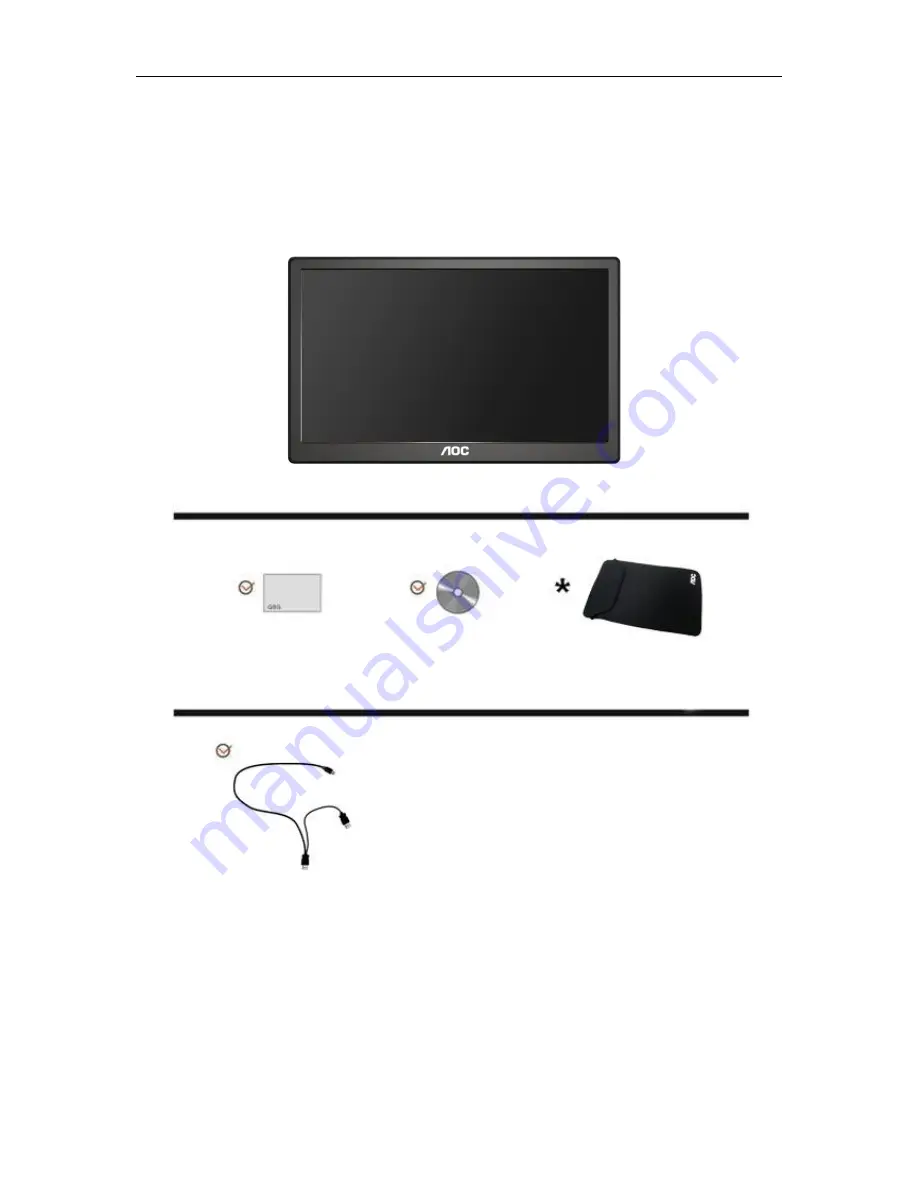 AOC e1659Fwu Manual Download Page 7