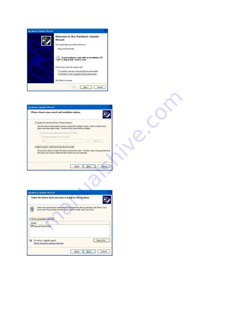 AOC E1670SWU-E User Manual Download Page 22