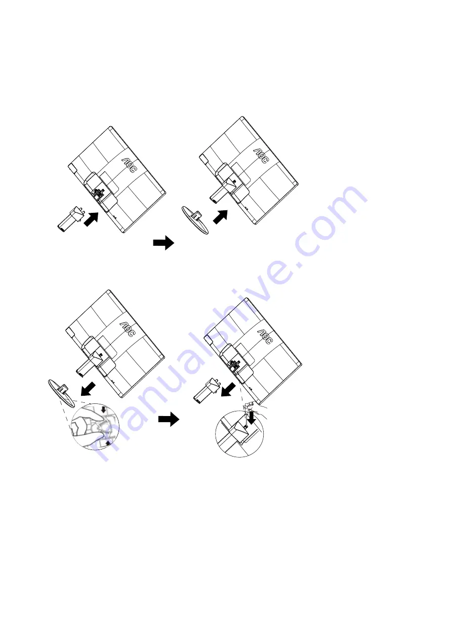 AOC E1670SWU User Manual Download Page 8