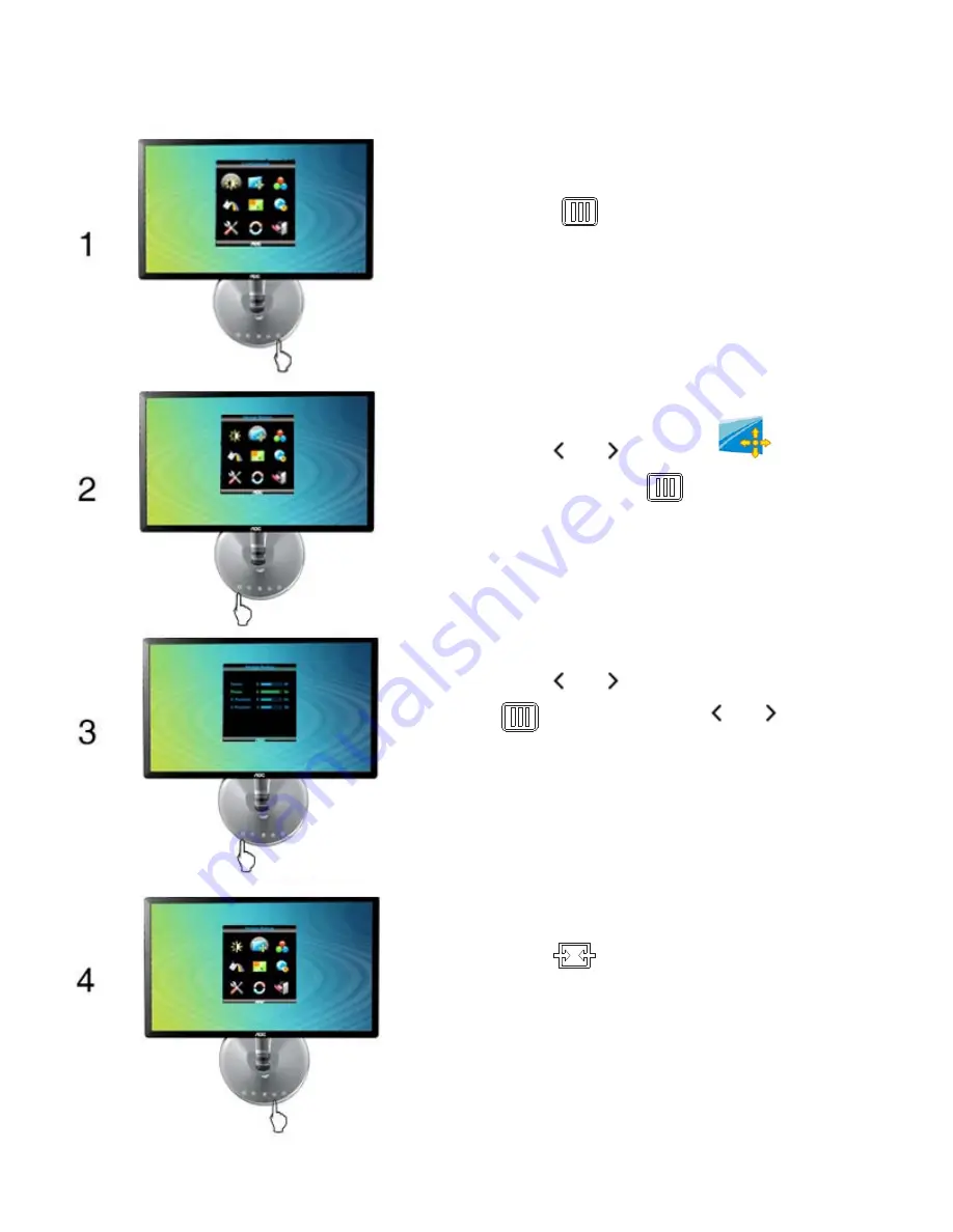 AOC e2043F Series Manual Download Page 22