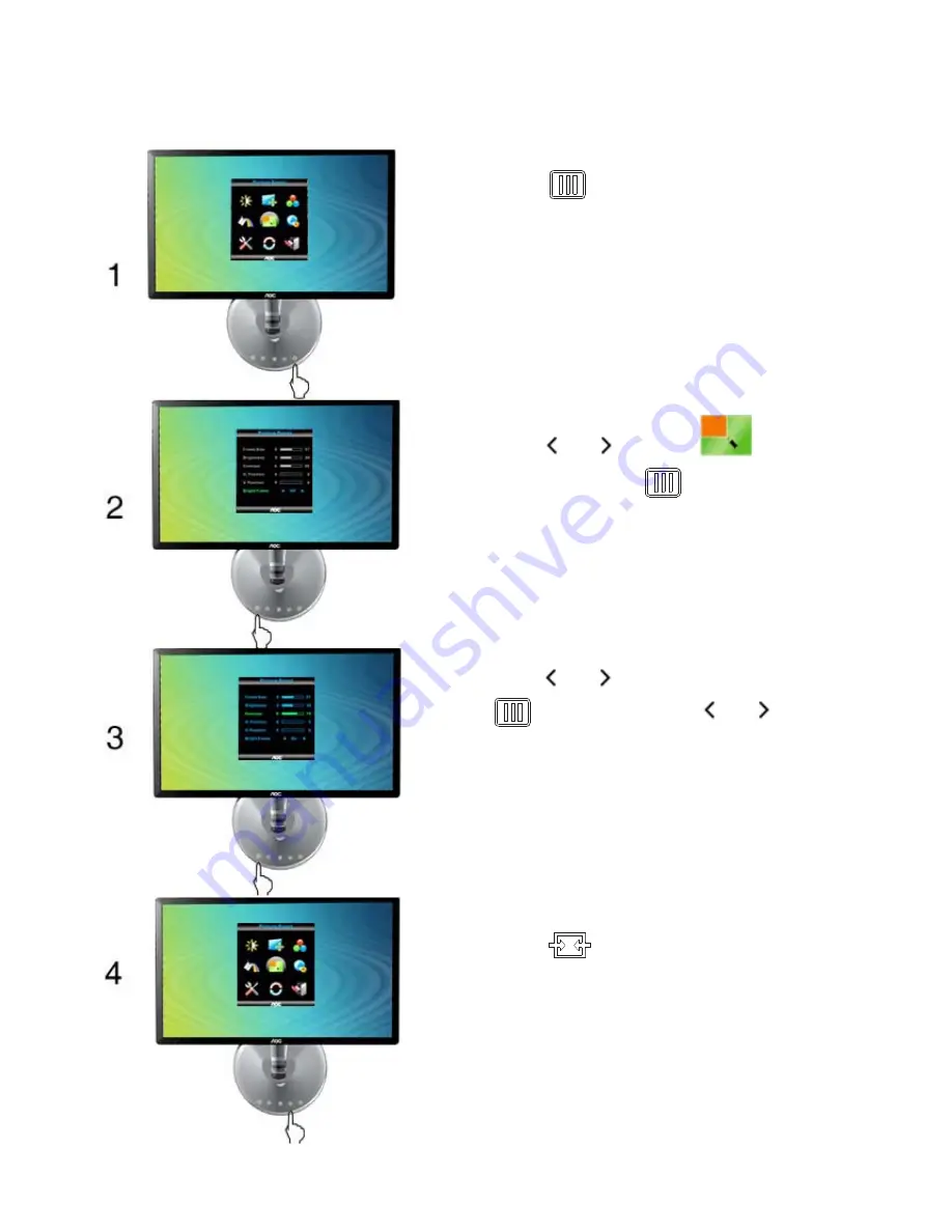 AOC e2043F Series Manual Download Page 28