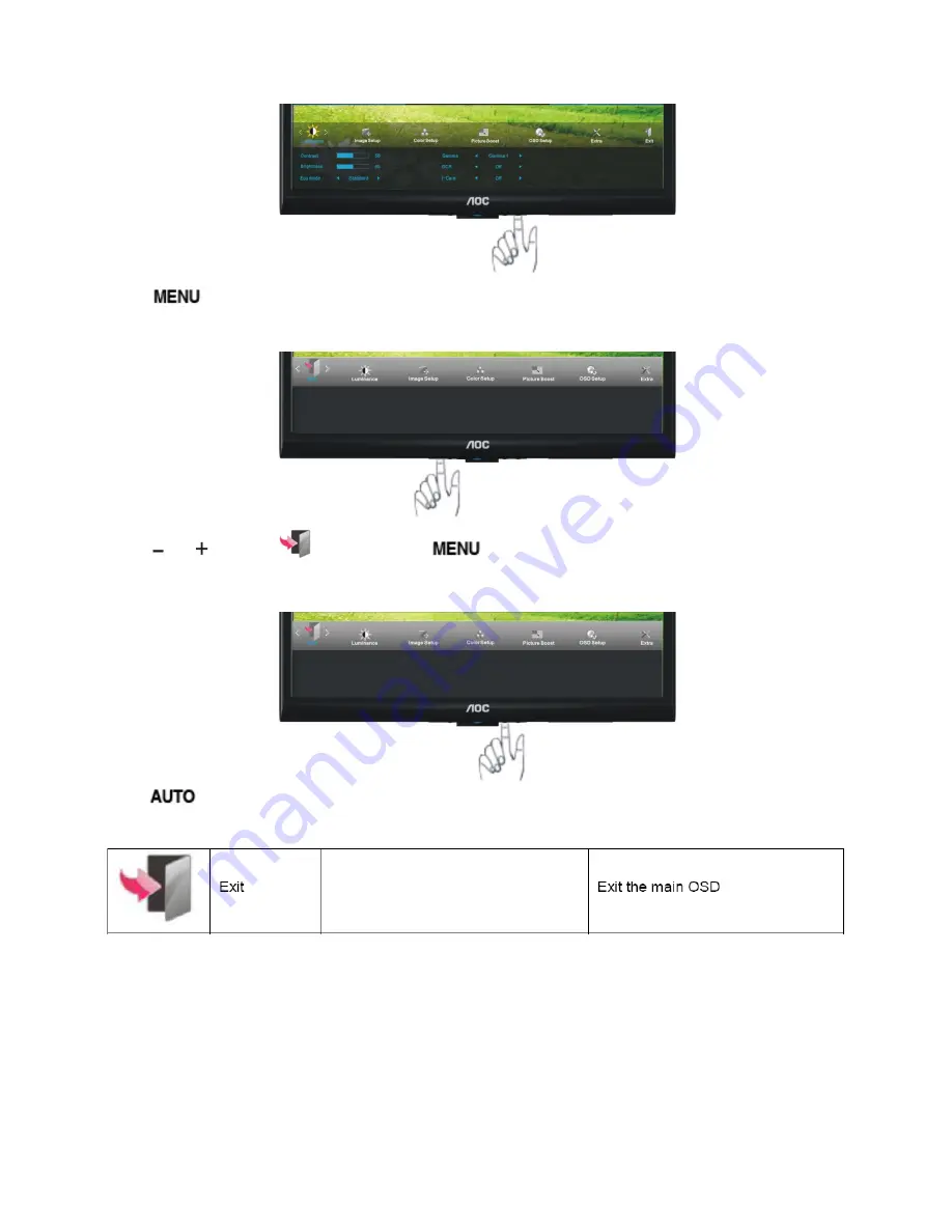 AOC e2050Sda Service Manual Download Page 21