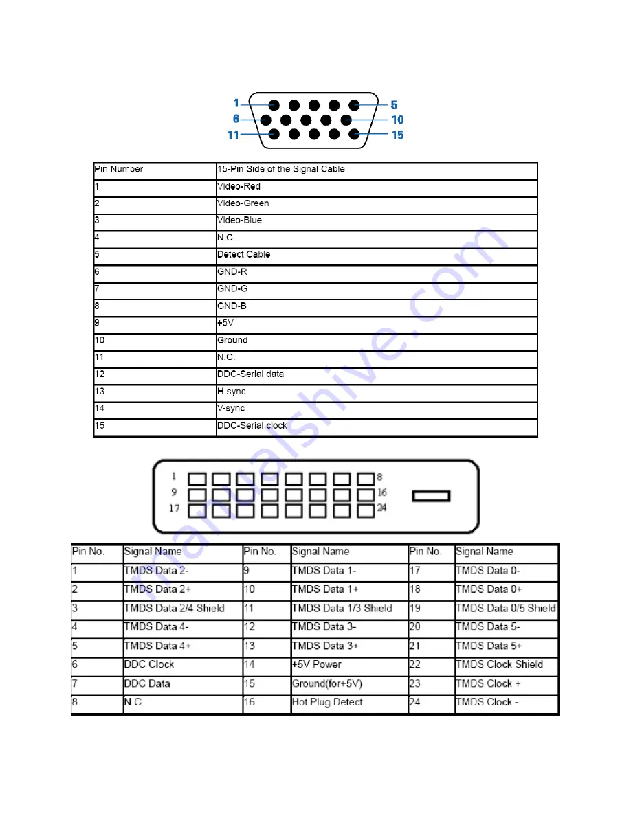 AOC e2050Sda Service Manual Download Page 24