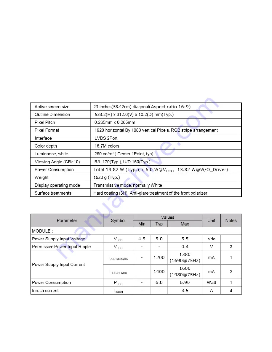 AOC e2050Sda Service Manual Download Page 26