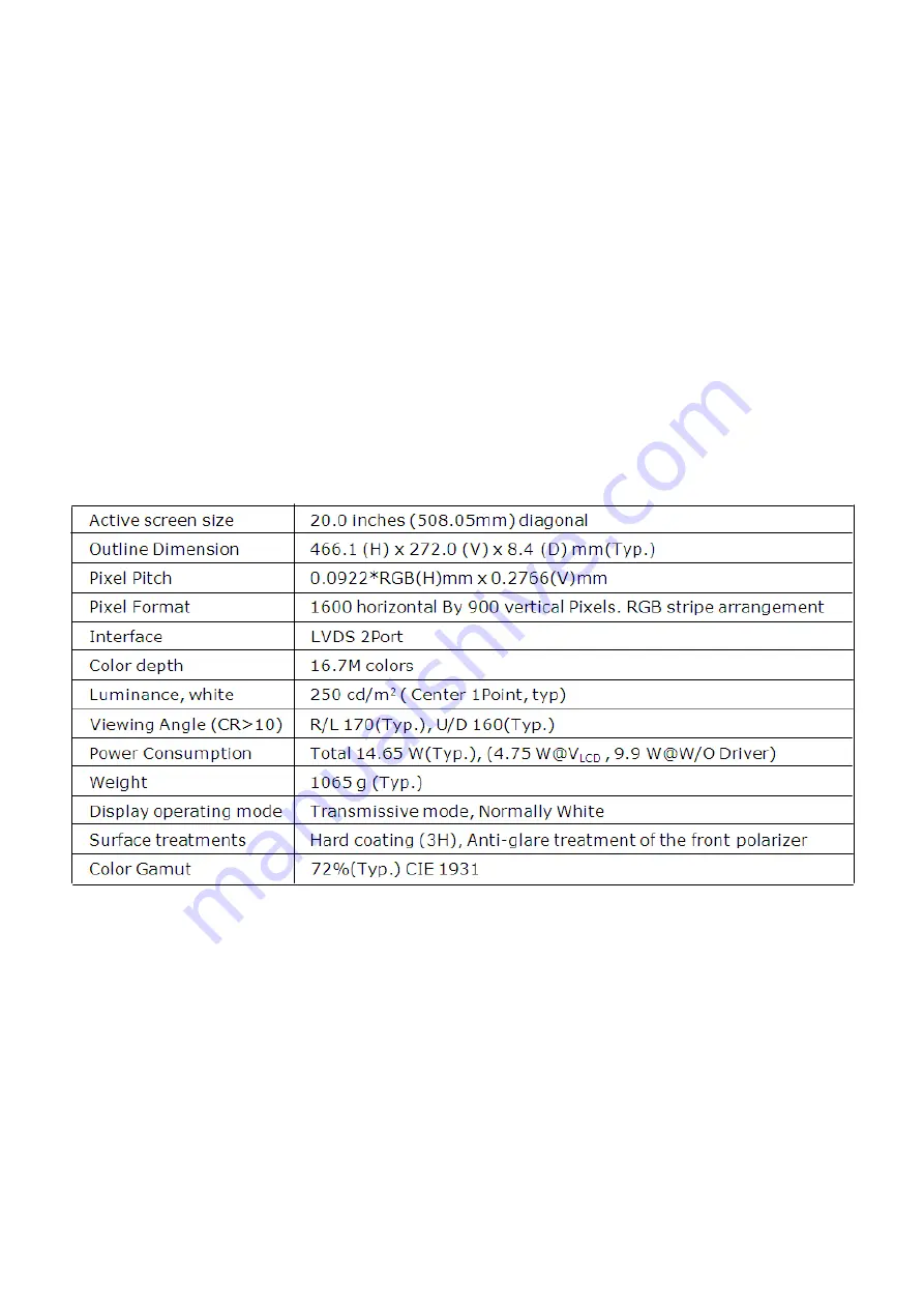 AOC E2060PDA Service Manual Download Page 23