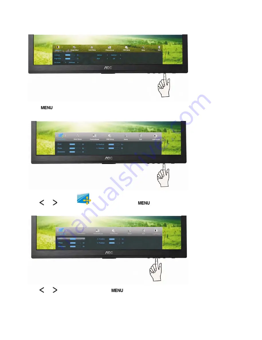 AOC e2060Sda Service Manual Download Page 10