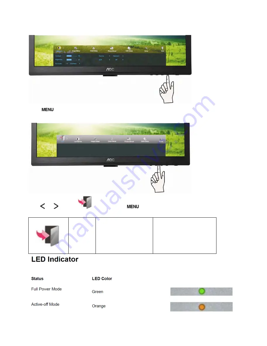 AOC e2060Sda Service Manual Download Page 20