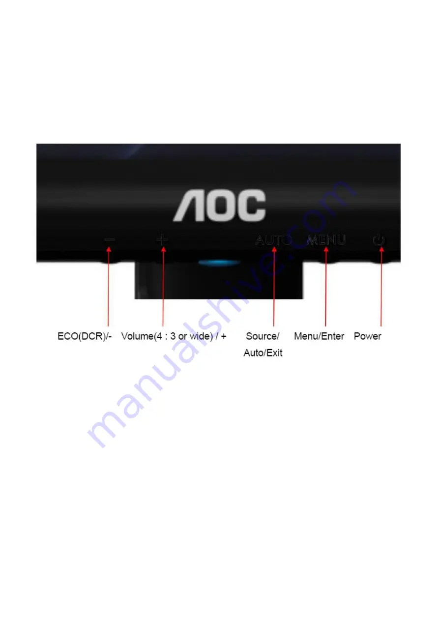 AOC e2250Swh Скачать руководство пользователя страница 6