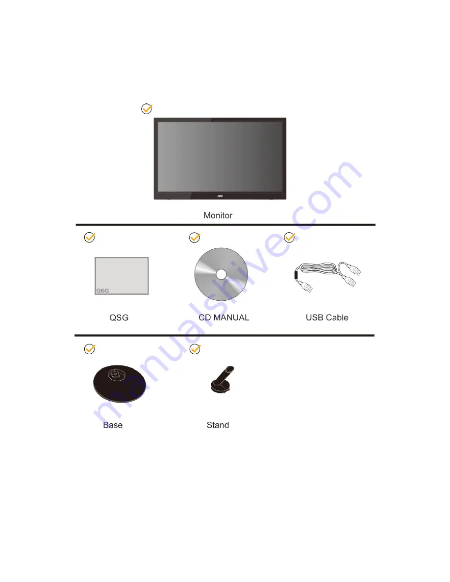 AOC E2251FWU User Manual Download Page 7