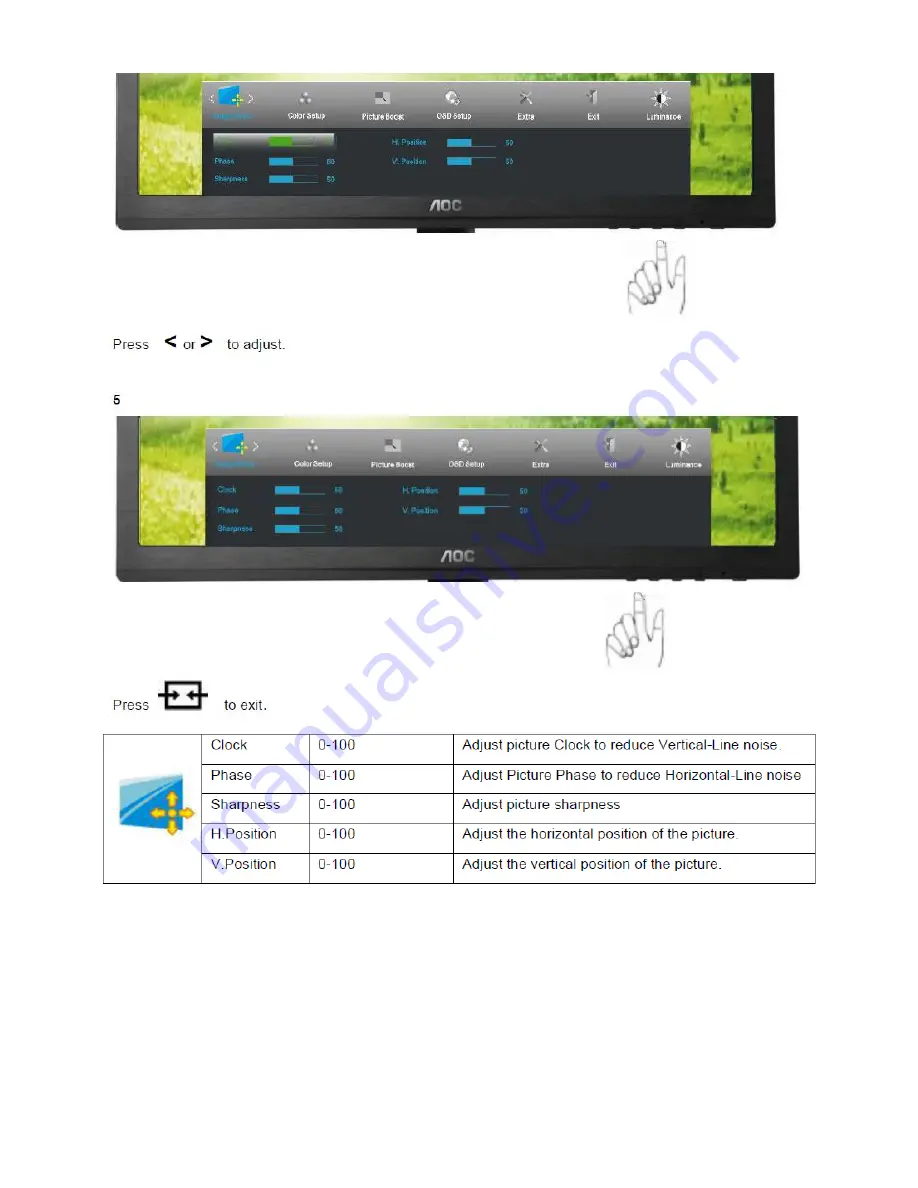 AOC e2260Phu Service Manual Download Page 13