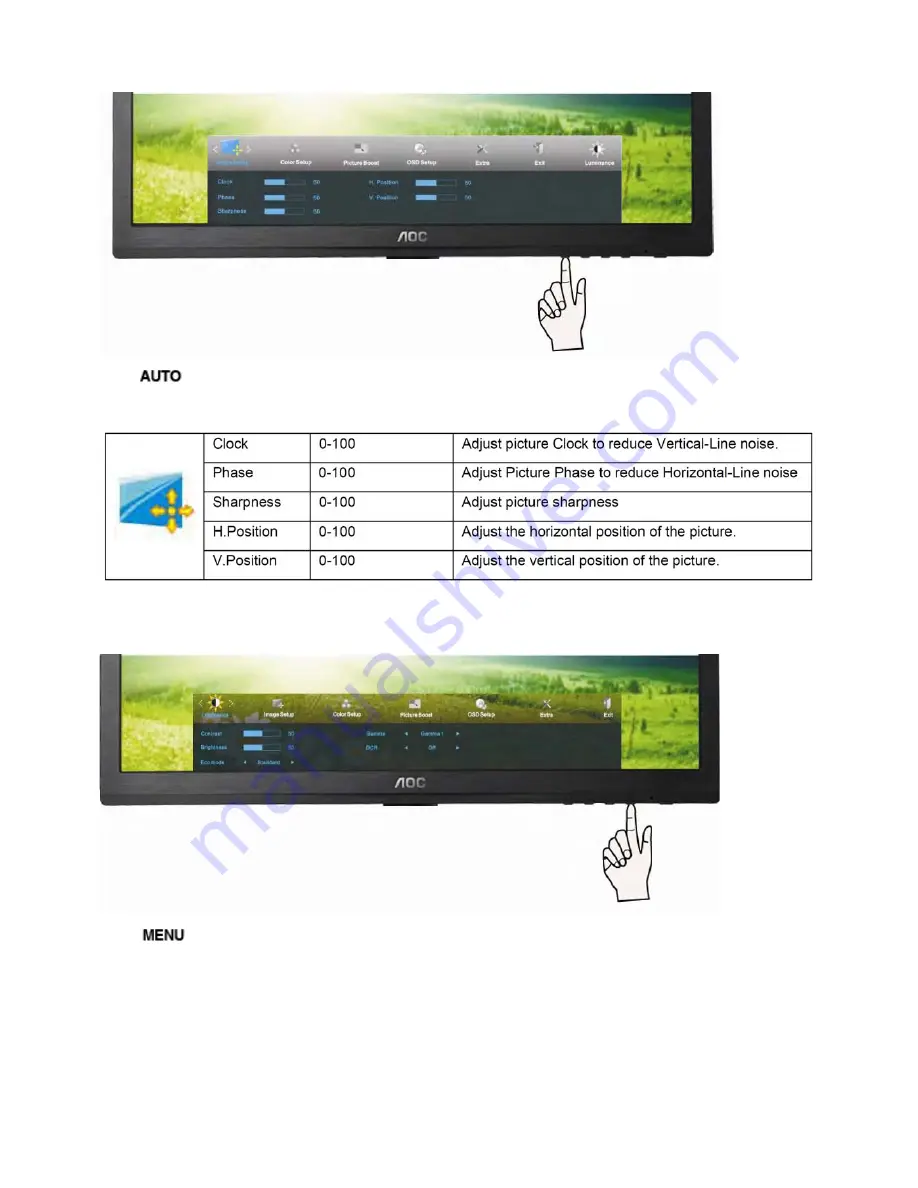 AOC E2260SWD Service Manual Download Page 12