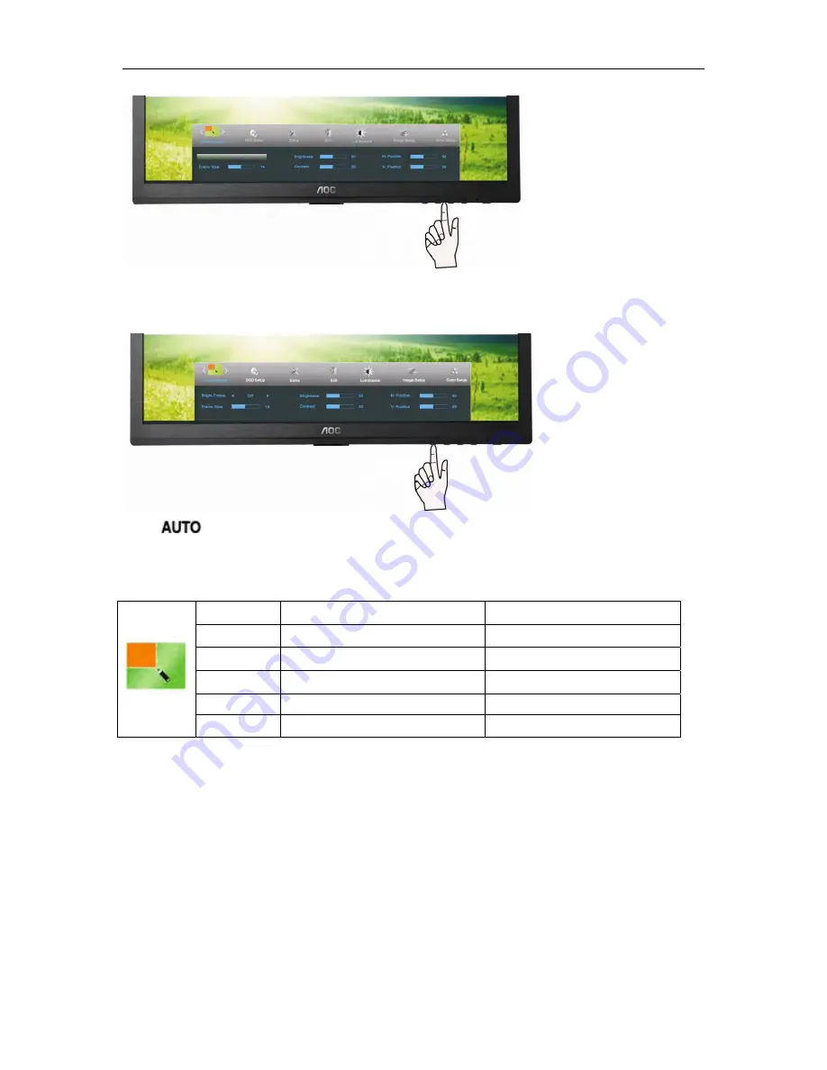 AOC e2260Swda User Manual Download Page 27