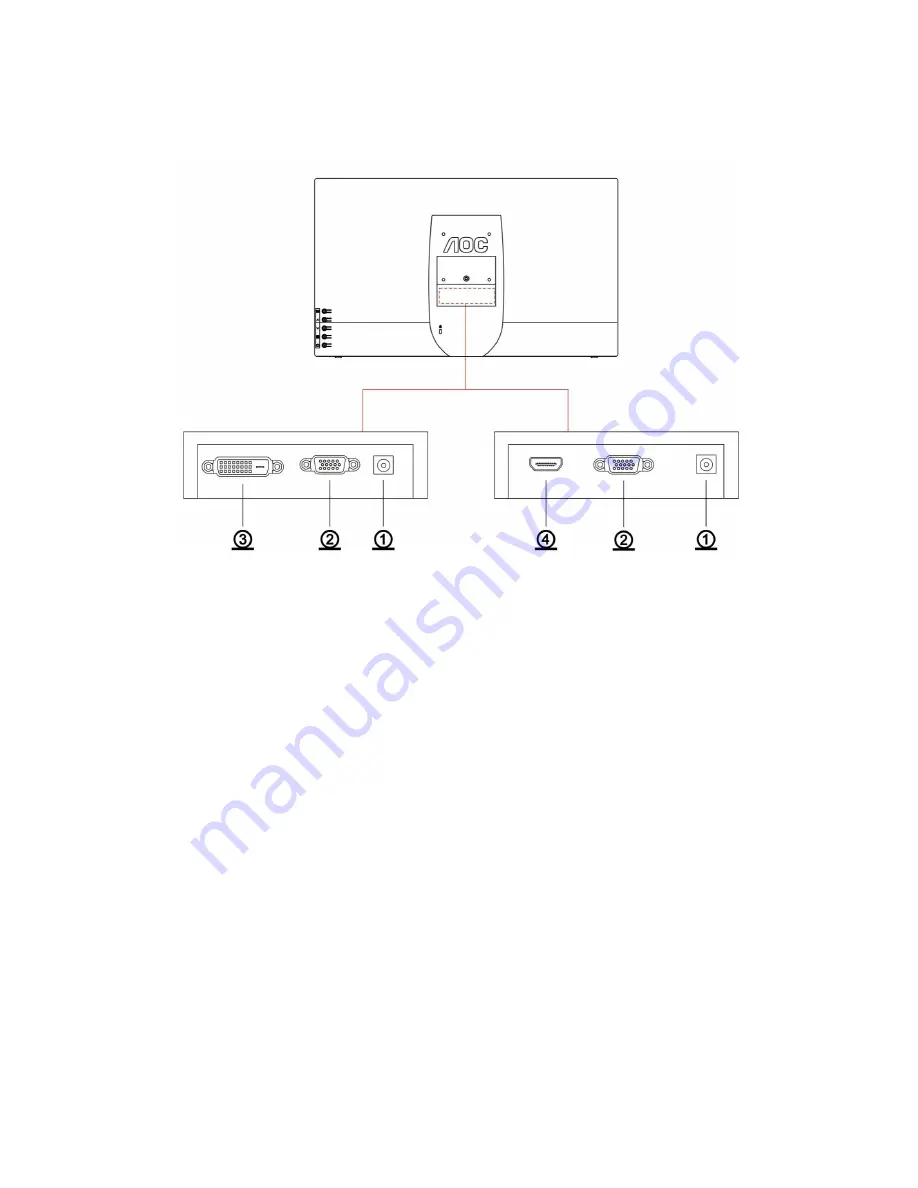 AOC E2261FW Service Manual Download Page 8