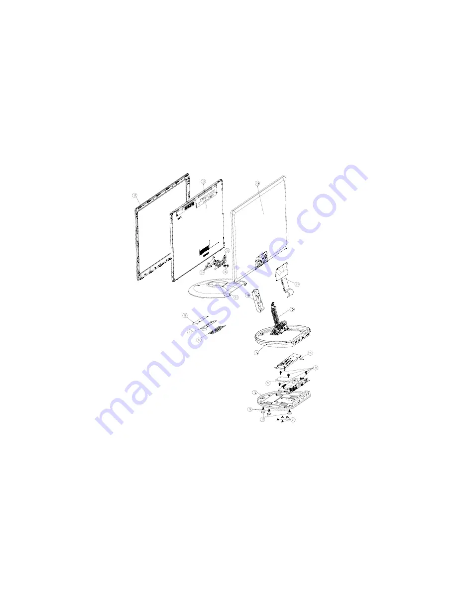 AOC E2343F2 Series Service Manual Download Page 42