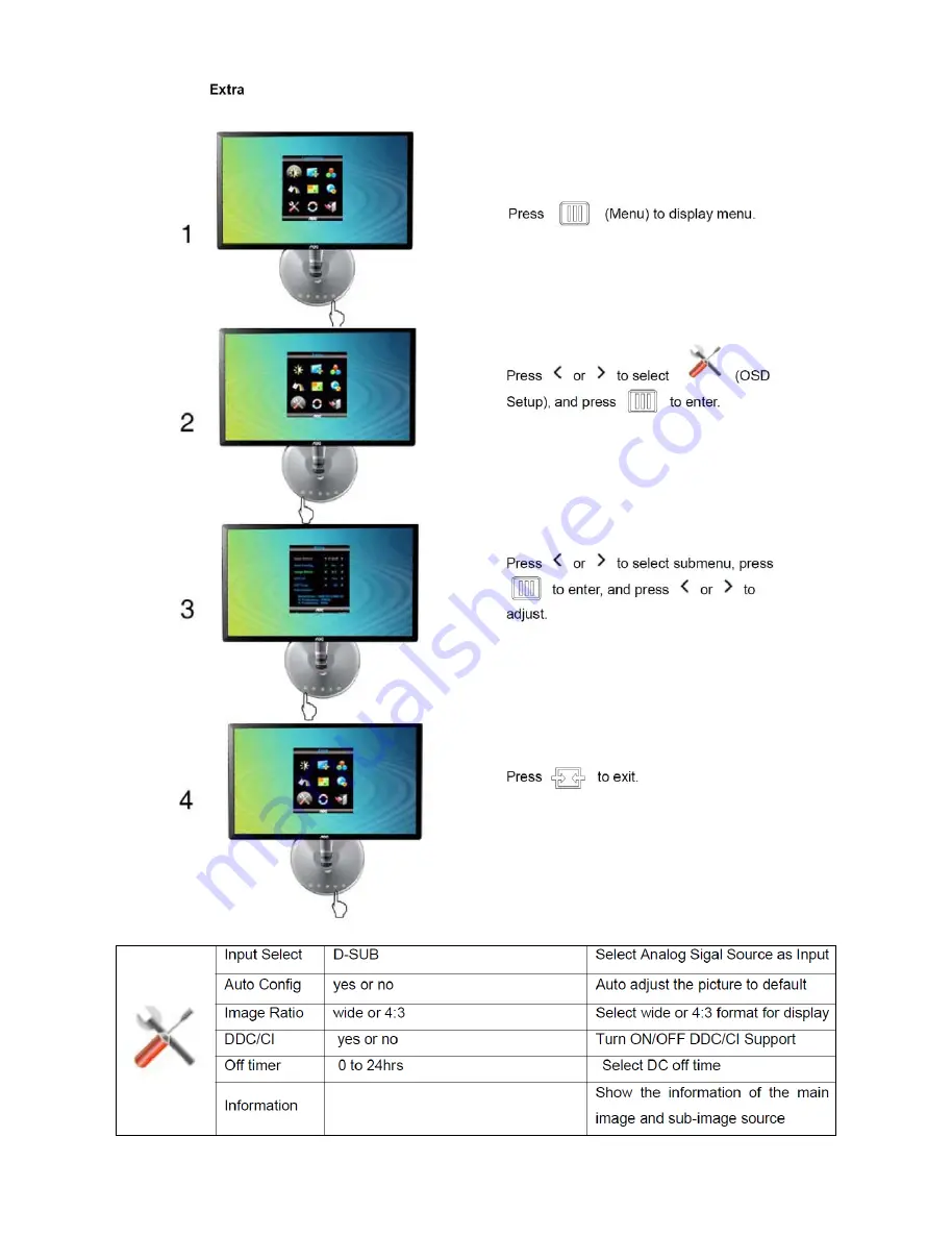 AOC E2343FS - Service Manual Download Page 15