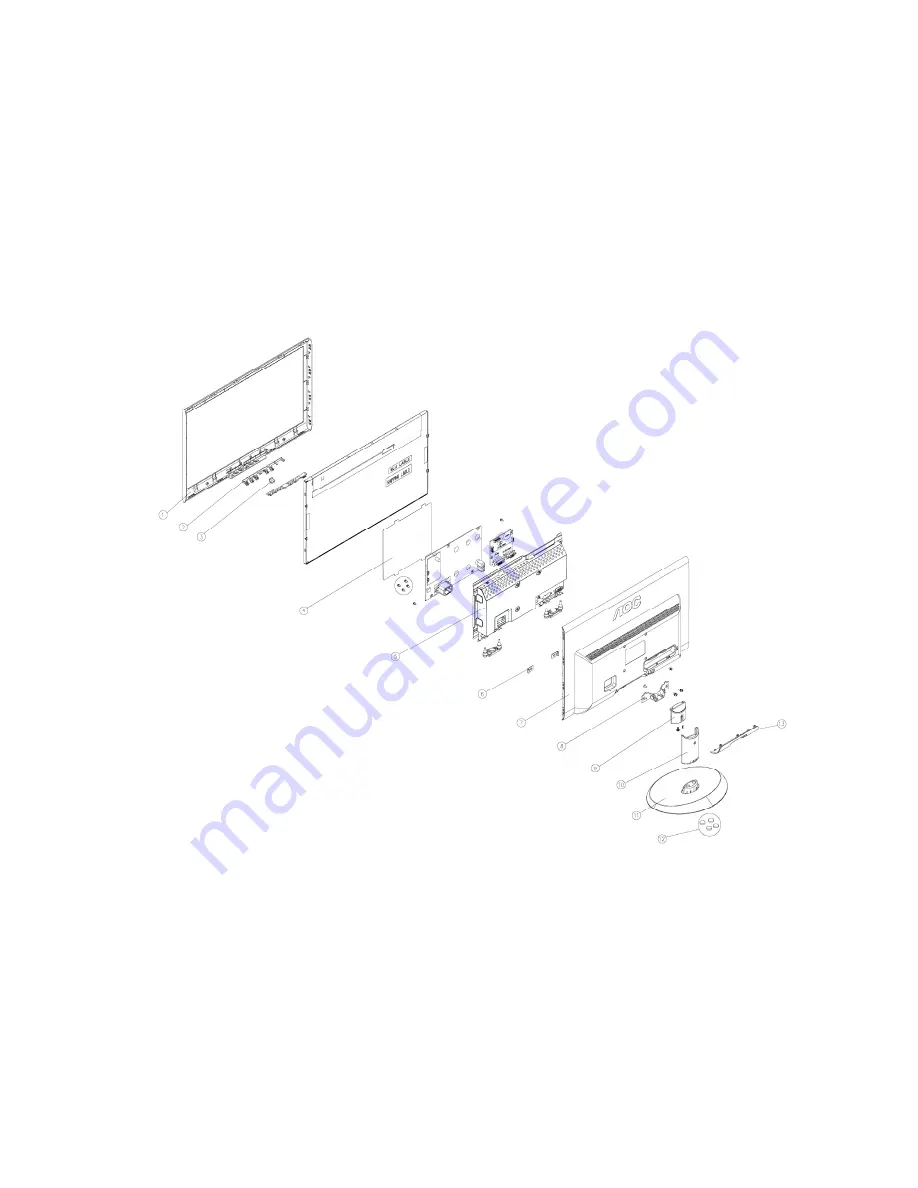 AOC e2350Sd Servise Manual Download Page 81