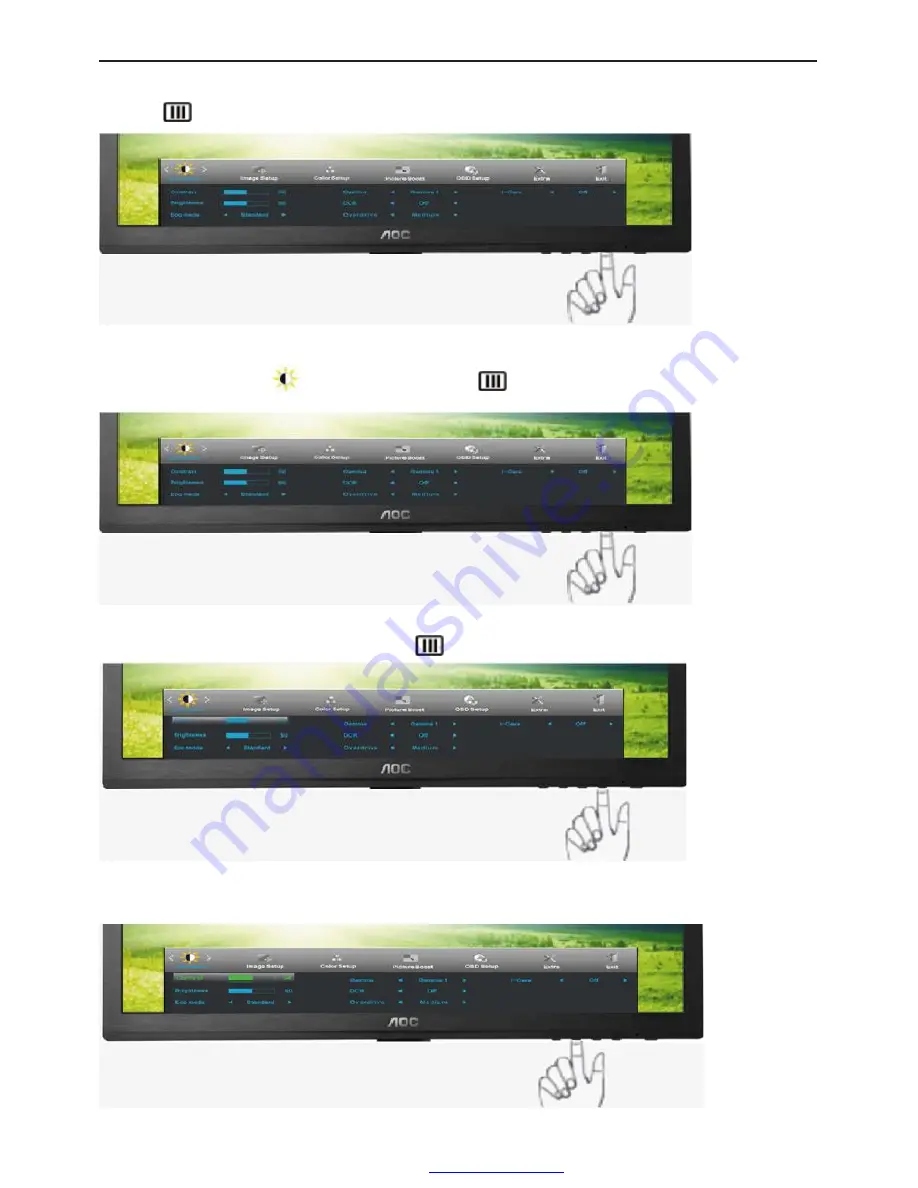 AOC E2460PDA Service Manual Download Page 12