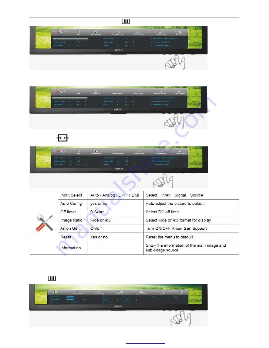 AOC E2460PDA Service Manual Download Page 20