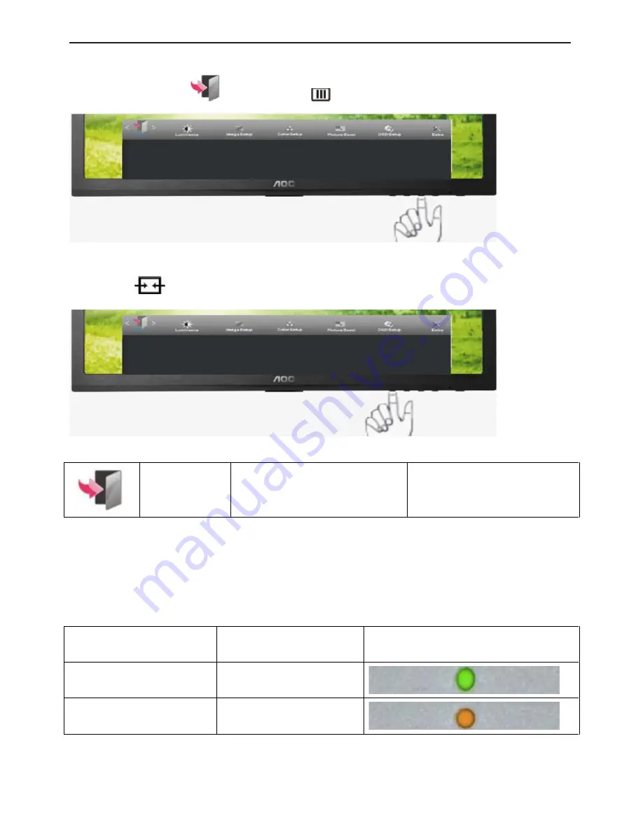 AOC e2460Swd Скачать руководство пользователя страница 21