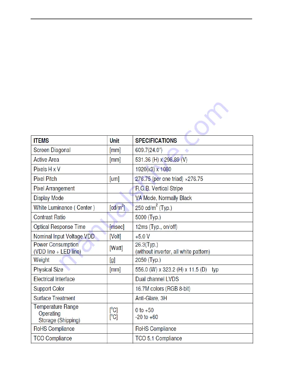 AOC e2460Swd Скачать руководство пользователя страница 24