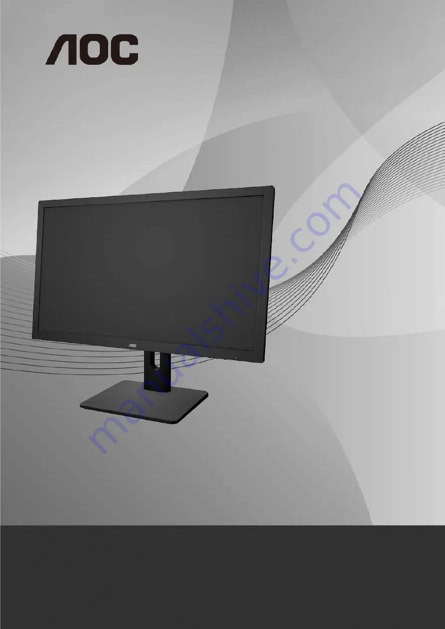 AOC E2475PWJ User Manual Download Page 1