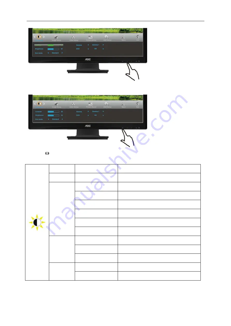 AOC E2727SHE User Manual Download Page 24