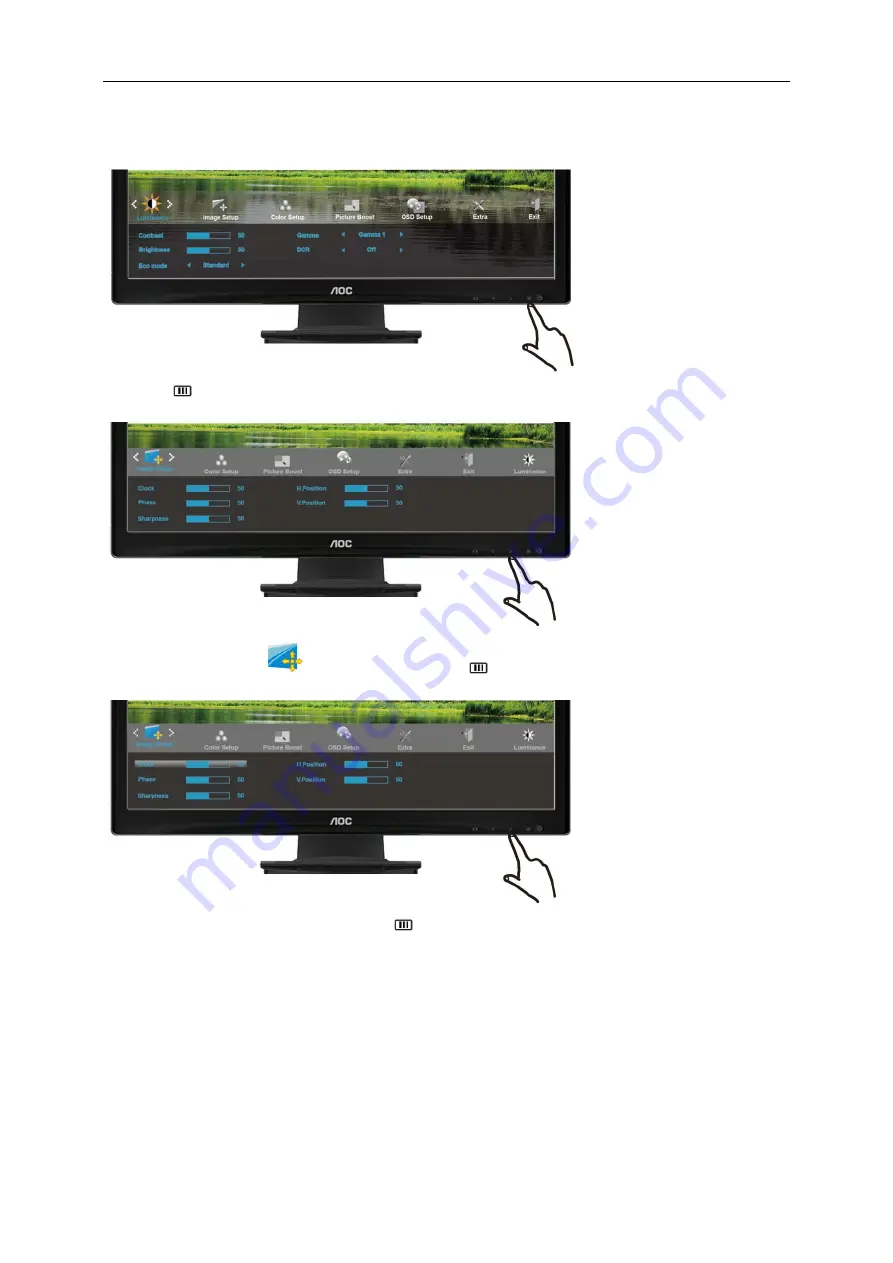 AOC E2727SHE User Manual Download Page 25