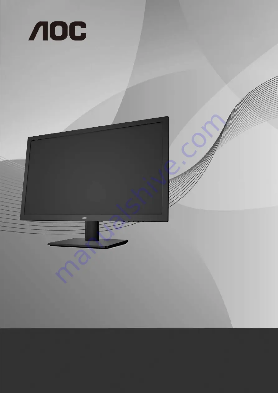 AOC E2775SJ User Manual Download Page 1