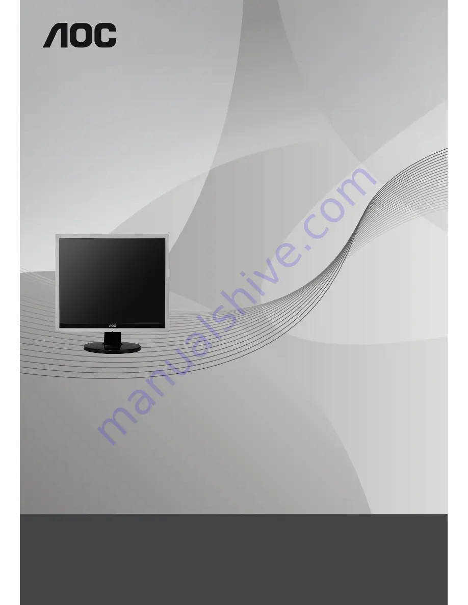 AOC E719SD User Manual Download Page 1