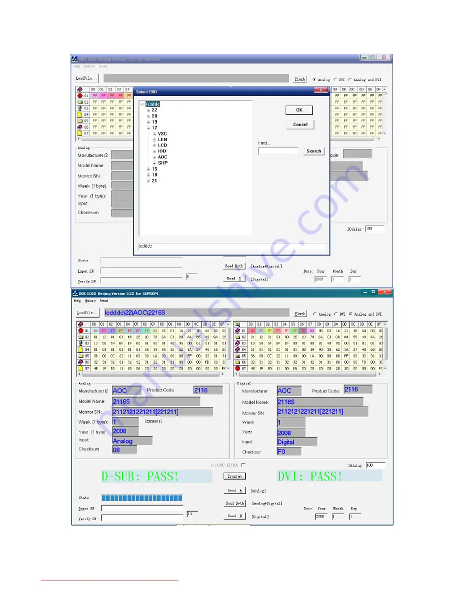 AOC e941 Series Service Manual Download Page 47