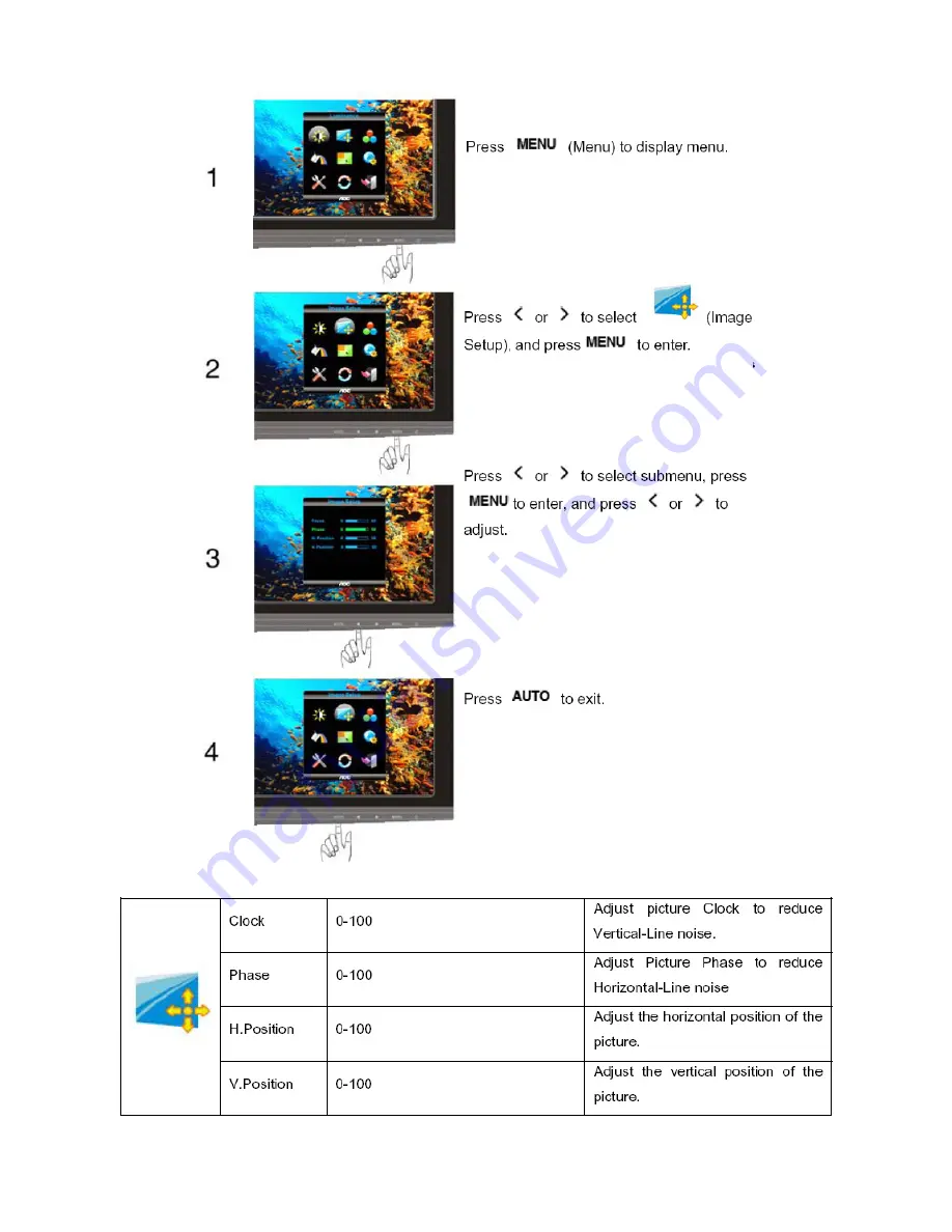 AOC e941Pwa Service Manual Download Page 11