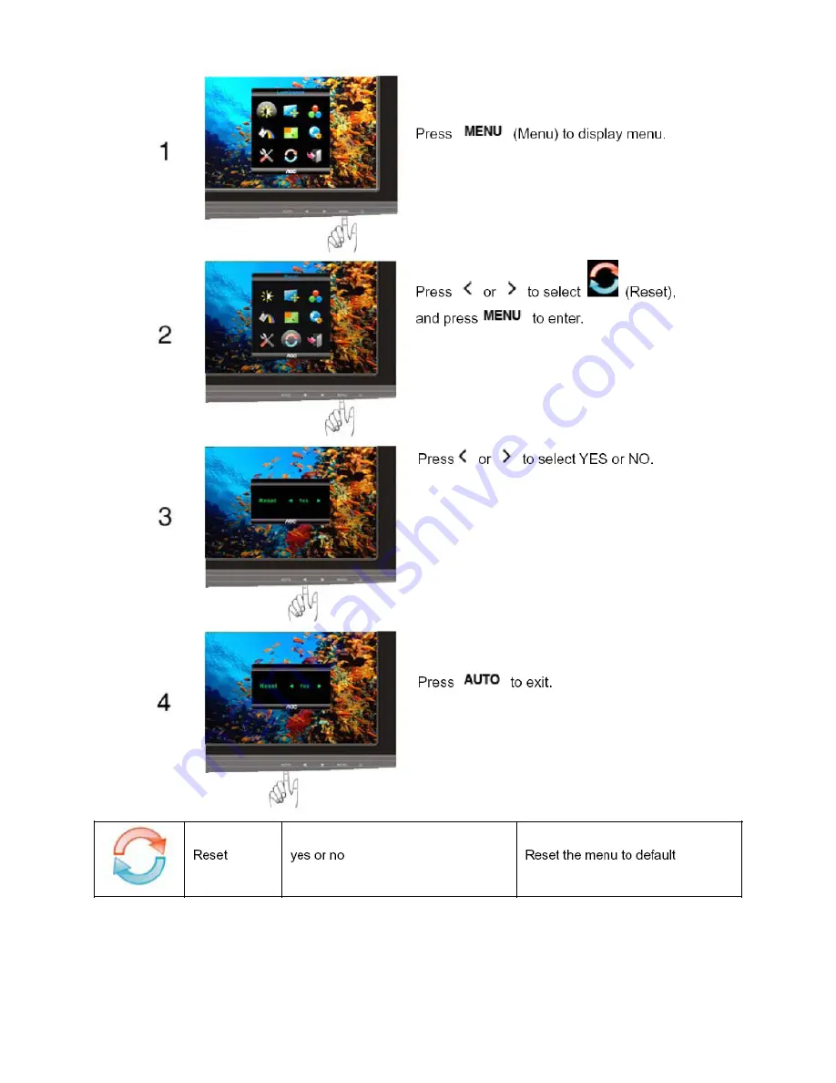 AOC e941Pwa Service Manual Download Page 19