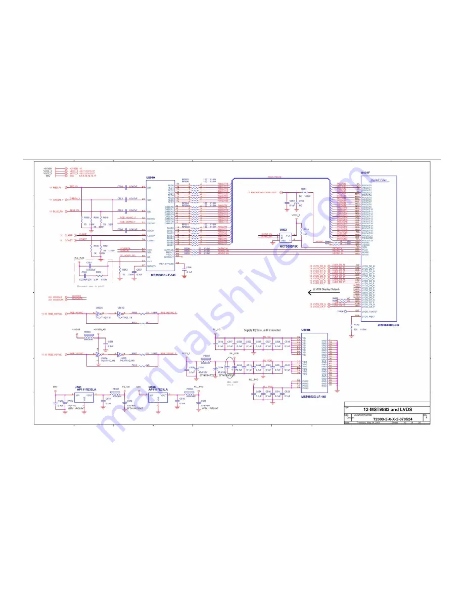 AOC Envision L42W665 Service Manual Download Page 48