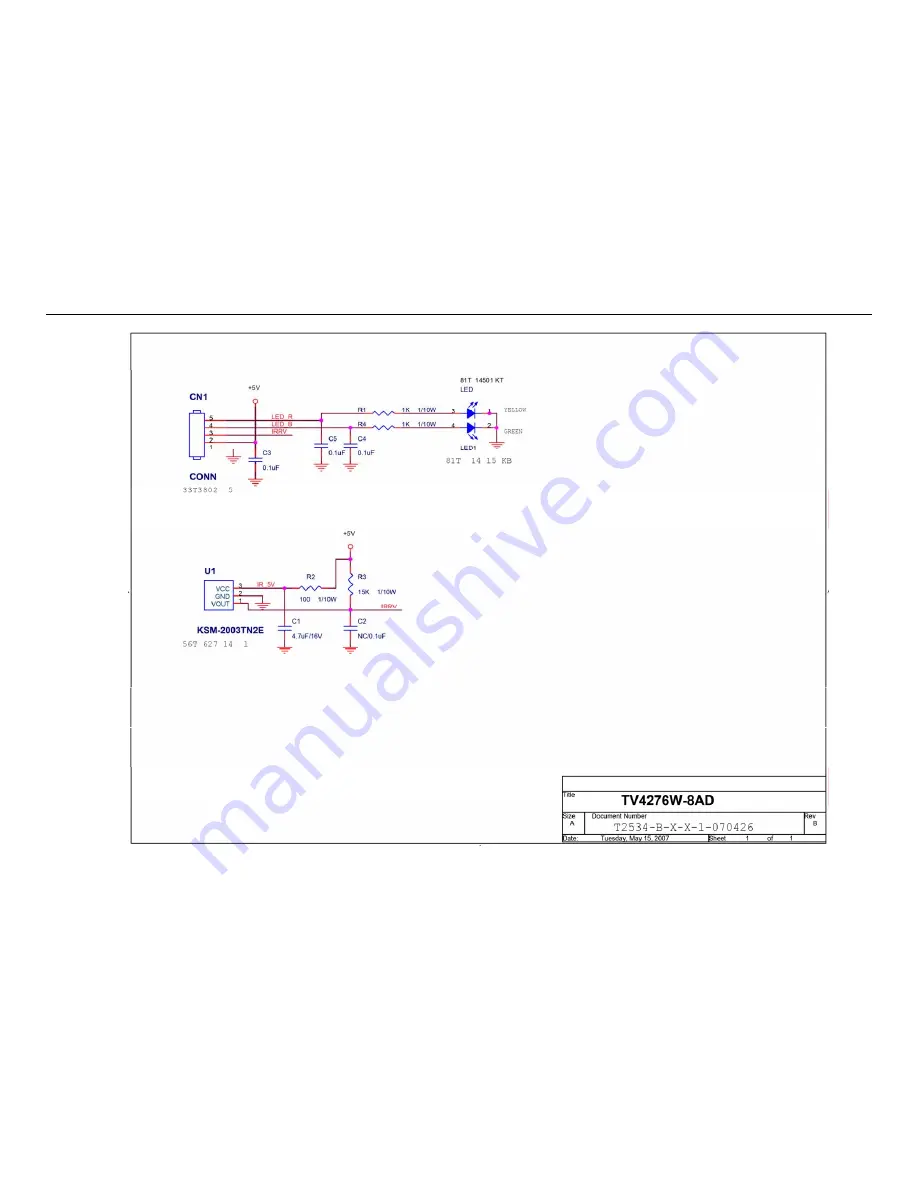 AOC Envision L42W665 Service Manual Download Page 55