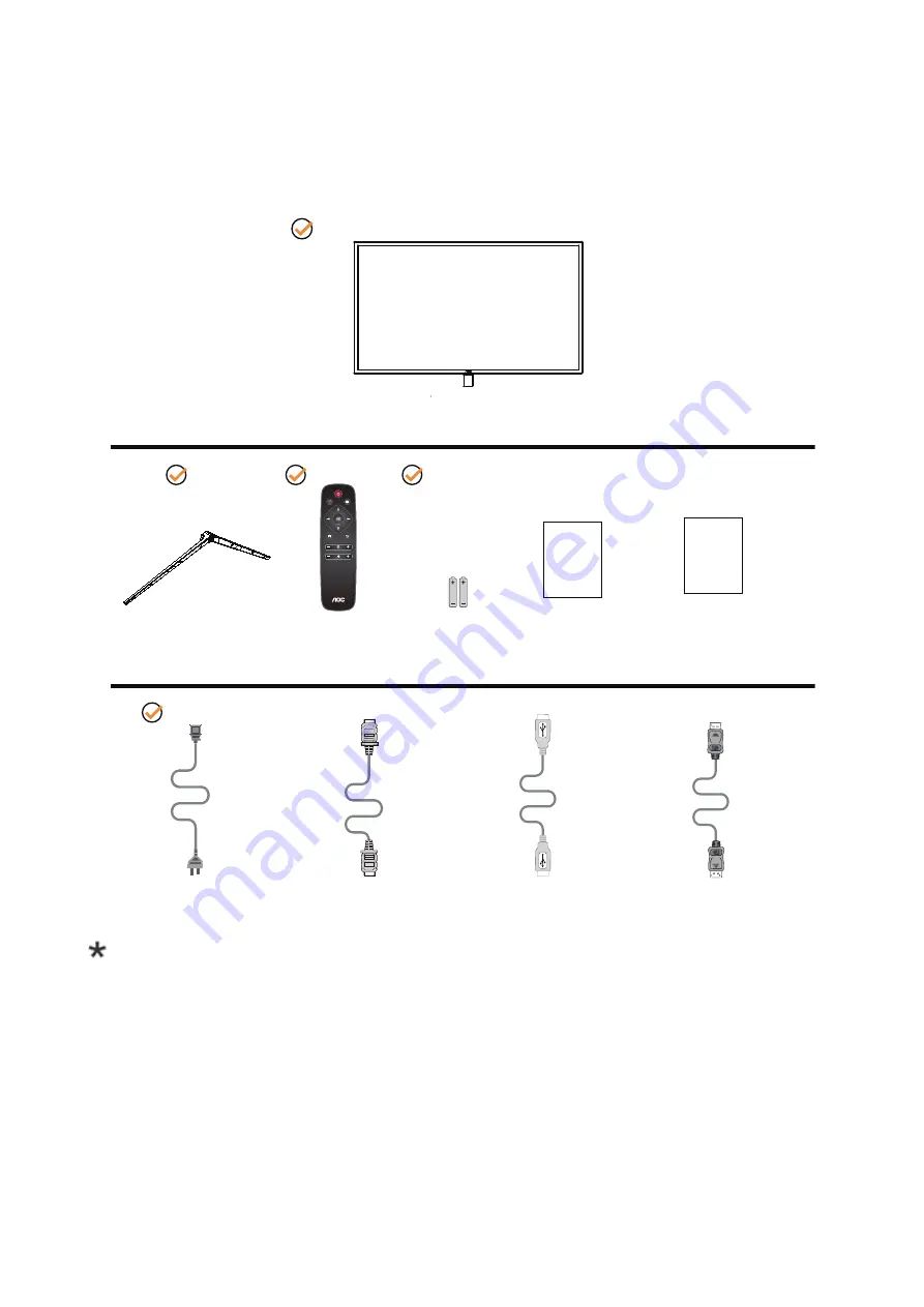 AOC G4309VX/D User Manual Download Page 8