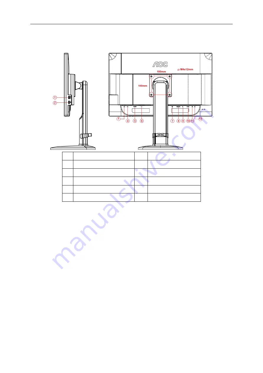 AOC GN2460PF User Manual Download Page 12