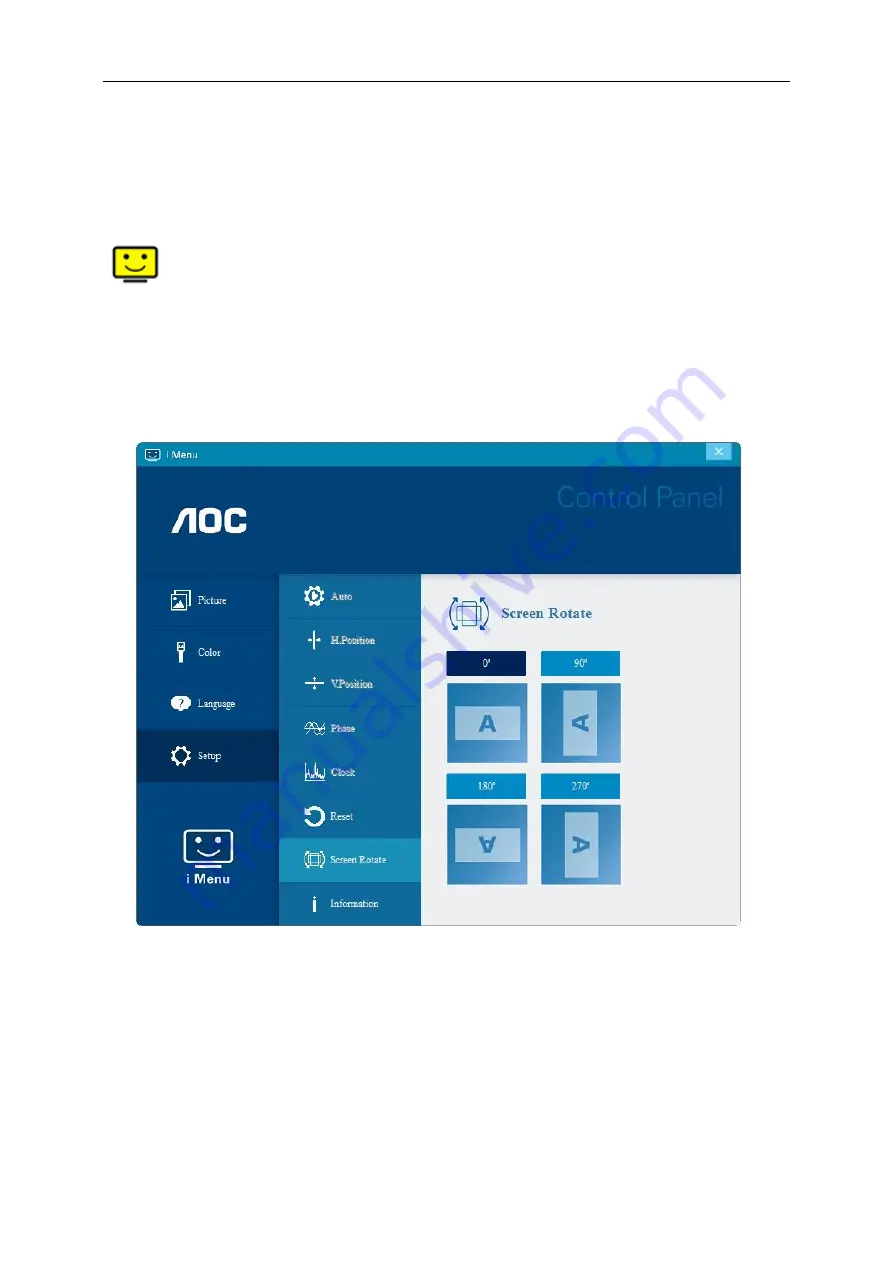 AOC I1601C User Manual Download Page 12