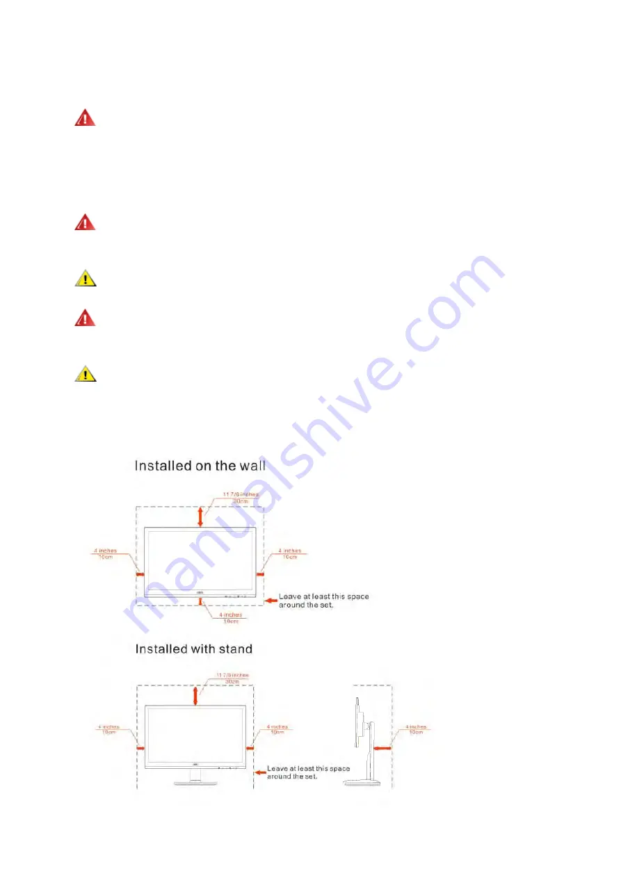 AOC I2260PWHU User Manual Download Page 6