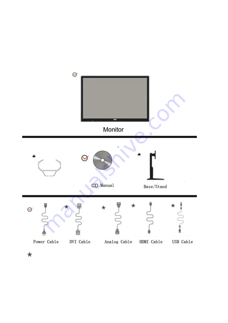 AOC I2260PWHU User Manual Download Page 9