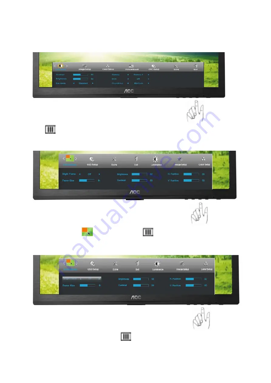 AOC I2260PWHU User Manual Download Page 31